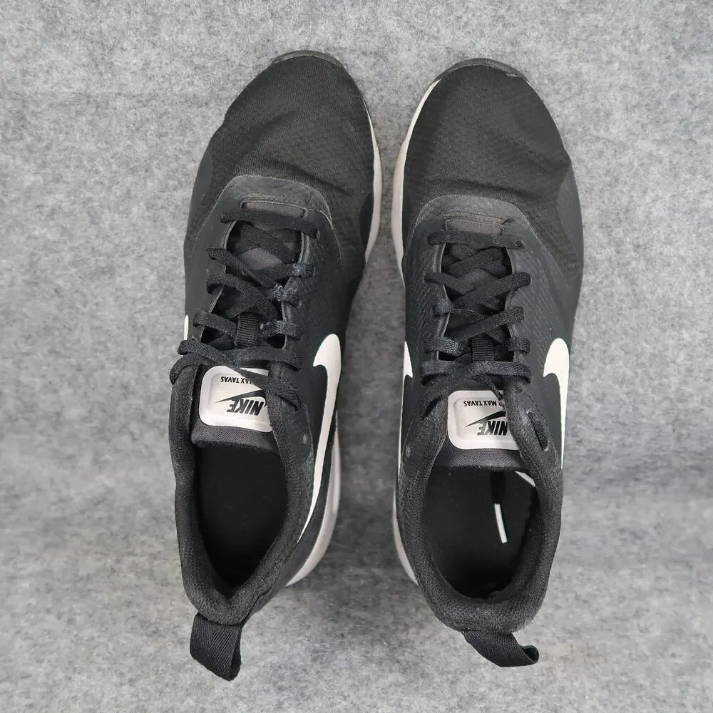 Nike Shoes Mens 8 Athletic Trainer Air Max Tavas Casual Sneakers Black White